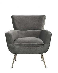 Erik Velvet Accent Chair